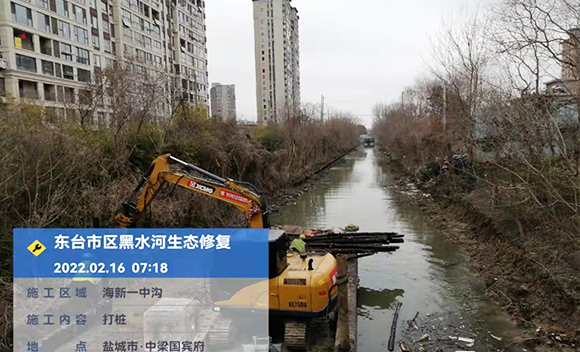 東臺市區黑水河生態修復